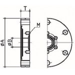 ICF zero length adaptor flange ICF34-34 DN-16CF